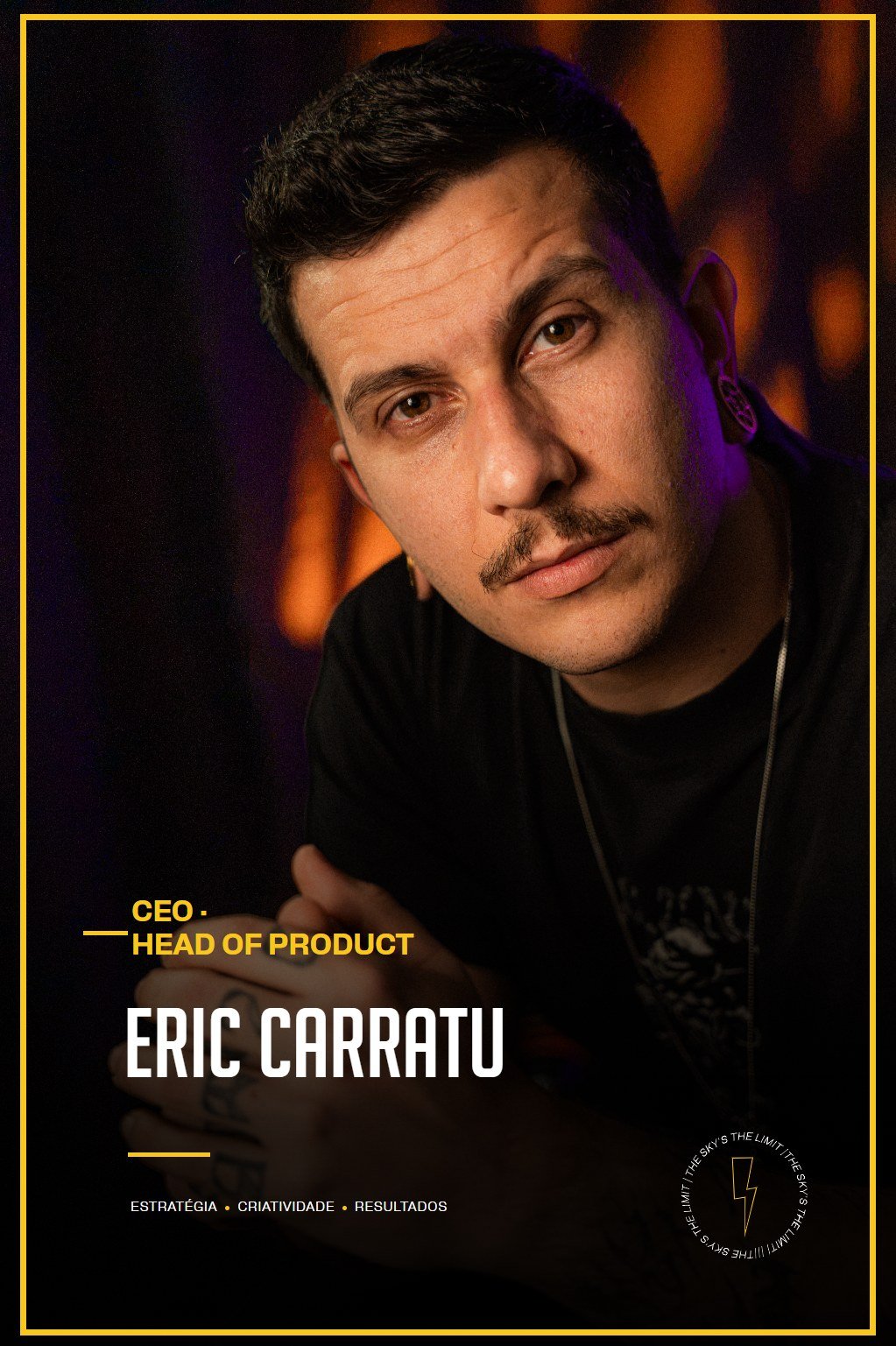 Eric Carratu — CEO e Head of Product