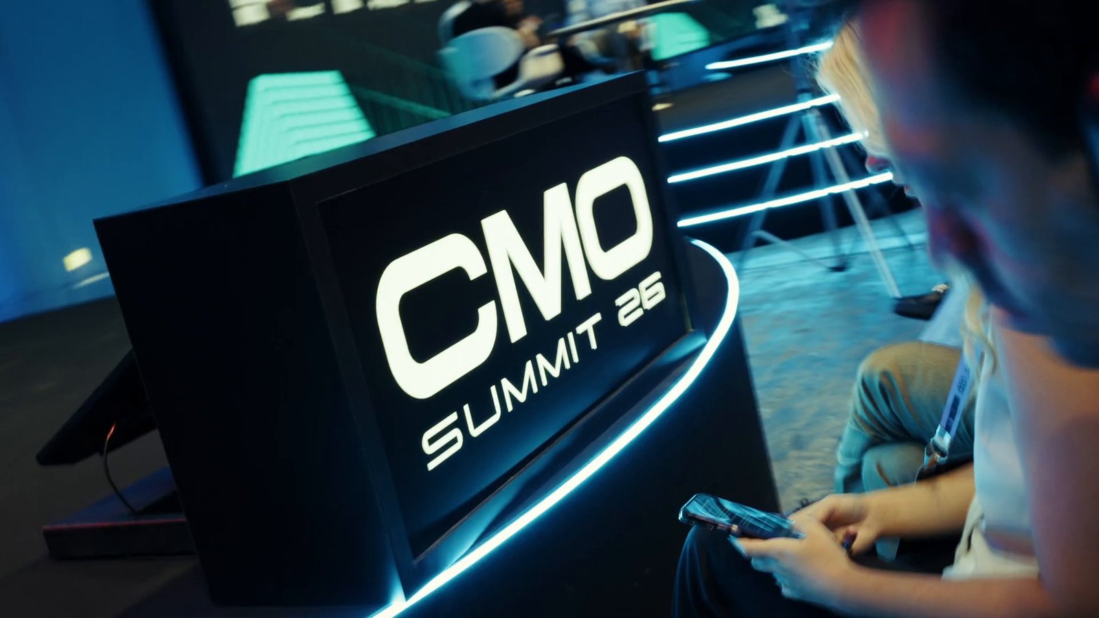 Frame do case CMO SUMMIT 2026